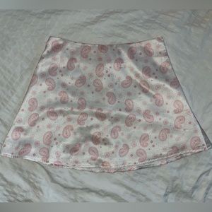 Princess Polly silk skirt